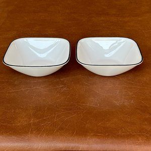 Corelle SIMPLE LINES Cereal Soup Bowls Set of Two